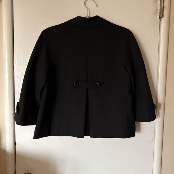 Anne Klein Lined Black Button Suit Blazer Jacket | Women's 6 - Picture 4 of 11